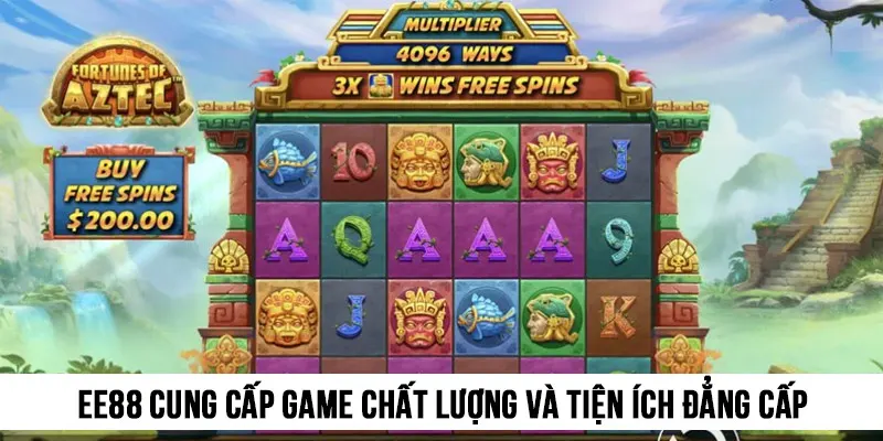 Nhà cái EE88 cung cấp game chất lượng và nhiều tiện ích đẳng cấp