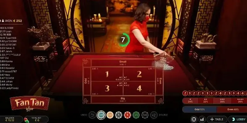 Game có rất nhiều kiểu cược