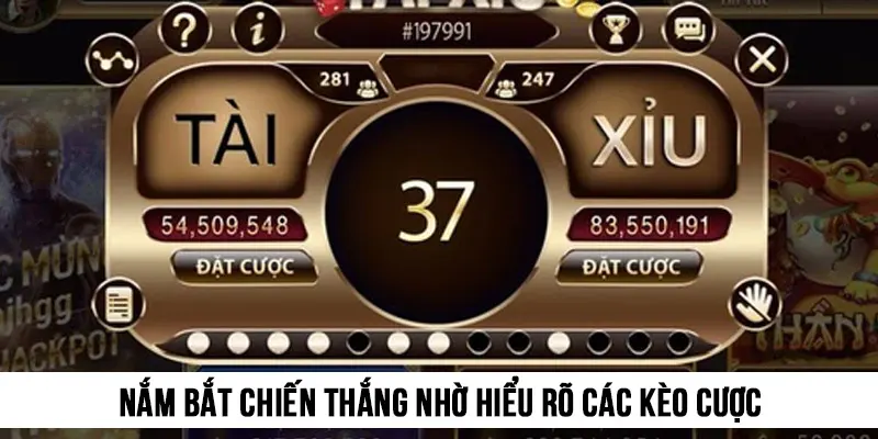 Nắm bắt chiến thắng tại Tài Xỉu EE88 nhờ hiểu rõ các kèo cược